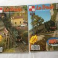 2 revues Le Train - autos miniatures Février/Mars & Avril/Mai 1988