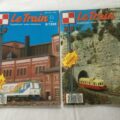 2 revues Le Train Supplément : autos miniatures Août & Septembre 1988