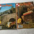 2 revues Le Train - Supplément : autos miniatures de Mai/Juin & Juin/Juillet 1988