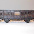 1367 Hornby HO Wagon a claire voie SNCF T Patiné