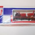 2003 JOUEF Wagon Plat a ridelles et 2 Tracteurs