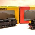 FLEISCHMANN 4078FN - 232TC 418 NOIRE et 4078FV 232TC 420 VERTE et NOIRE - MODELES de VITRINE