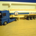 Camion Renault avec semi-remorque citerne AUBRY AWM 70960