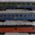 HORNBY LOT 3 voitures (restaurant postale salon)