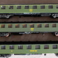 Rare FRANCE TRAINS 3 voitures OCEM lisses avec boites d'origine (LOT)