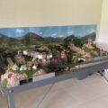 VENDS SUPERBE MAQUETTE DE TRAINS 2X3 M